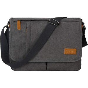 Messenger Bag for Men Women,13-14 Inch Laptop Water Resistant Shoulder Crossbody